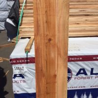 1x5"-6' #2 Cedar Fence Board