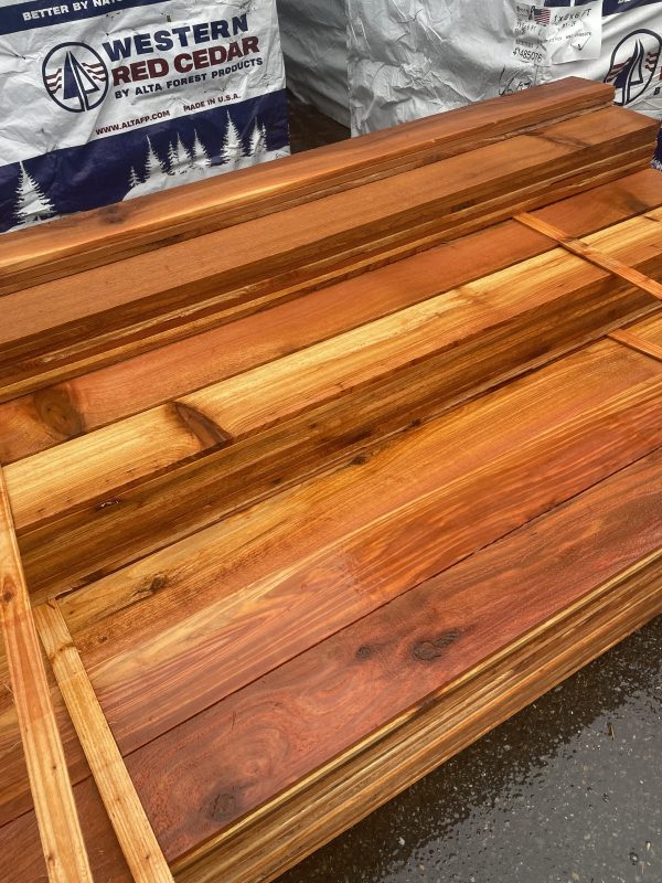 1x5 1/2-6' #3 Cedar Fence Board - Image 3