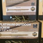 #10 x 3 1/2" Star Drive Bronze Ceramic Screws 5#
