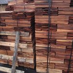 Western Red cedar 18" medium shakes #2 grade Taper sawn