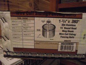1 3/4" Stainless Steel Coil Nails - Image 2