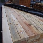 2x4-8' Smooth #2&better Western Cedar rail