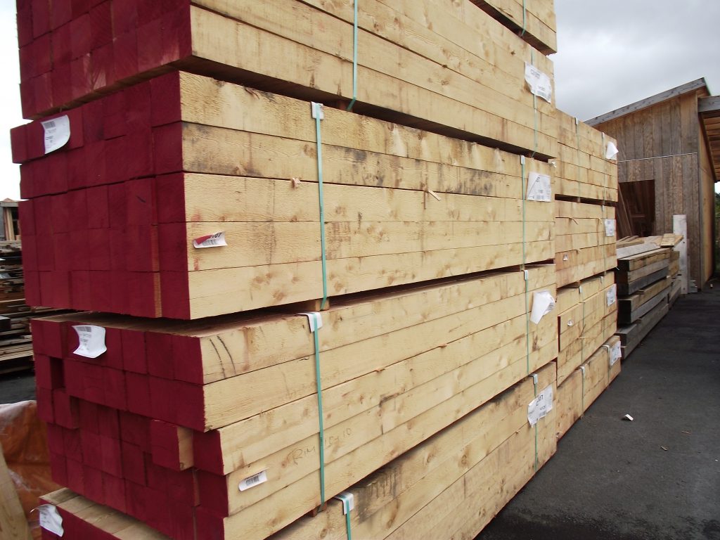 6X6 Alaskan Yellow Cedar Rough, Appearance grade – Mill Outlet Lumber