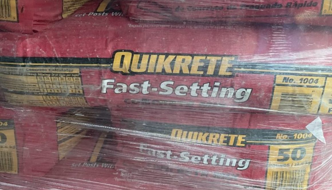 50# Fast Setting Quikrete