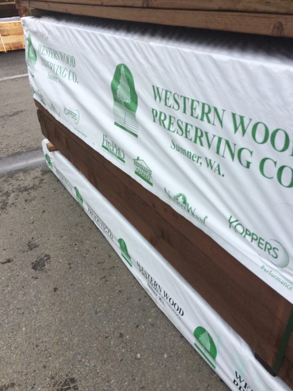 4x6-8' Pressure Treated Landscape Timber - Image 4