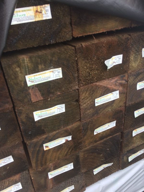 4x6-8' Pressure Treated Landscape Timber - Image 2