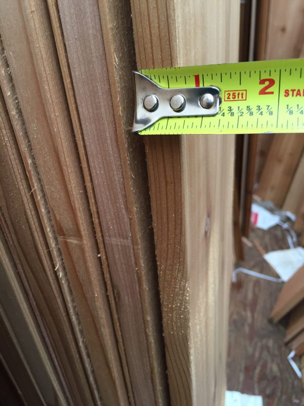 11/16" x 6"  Select Knotty Bevel Siding - Image 3