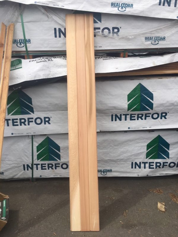 1X4 Western Red Cedar, Tongue and Groove Clear - Image 2