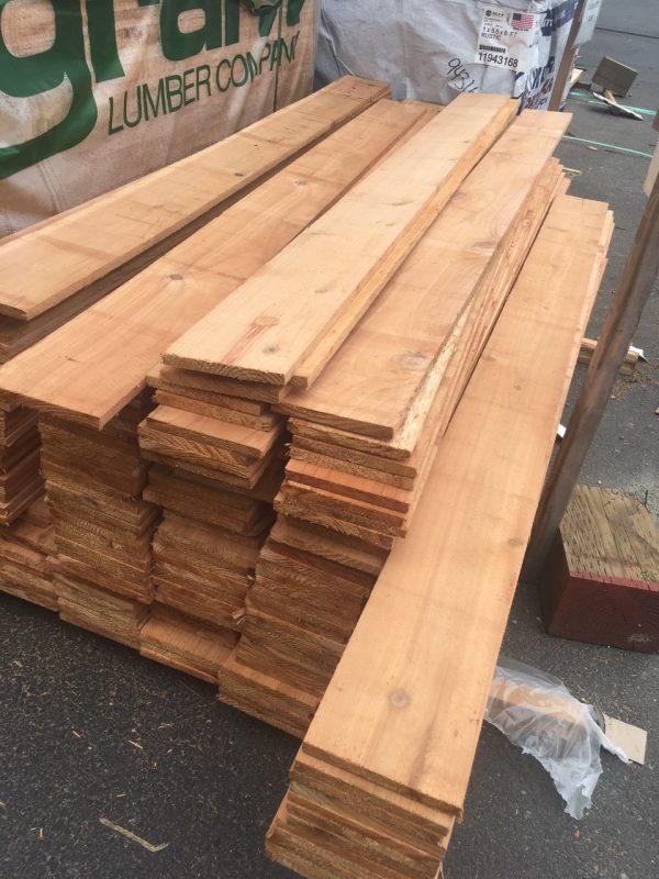 1 x 5 1/2  #2 Gram Fence Boards - Image 4