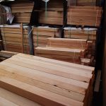 Clear Cedar Deck Railing Components