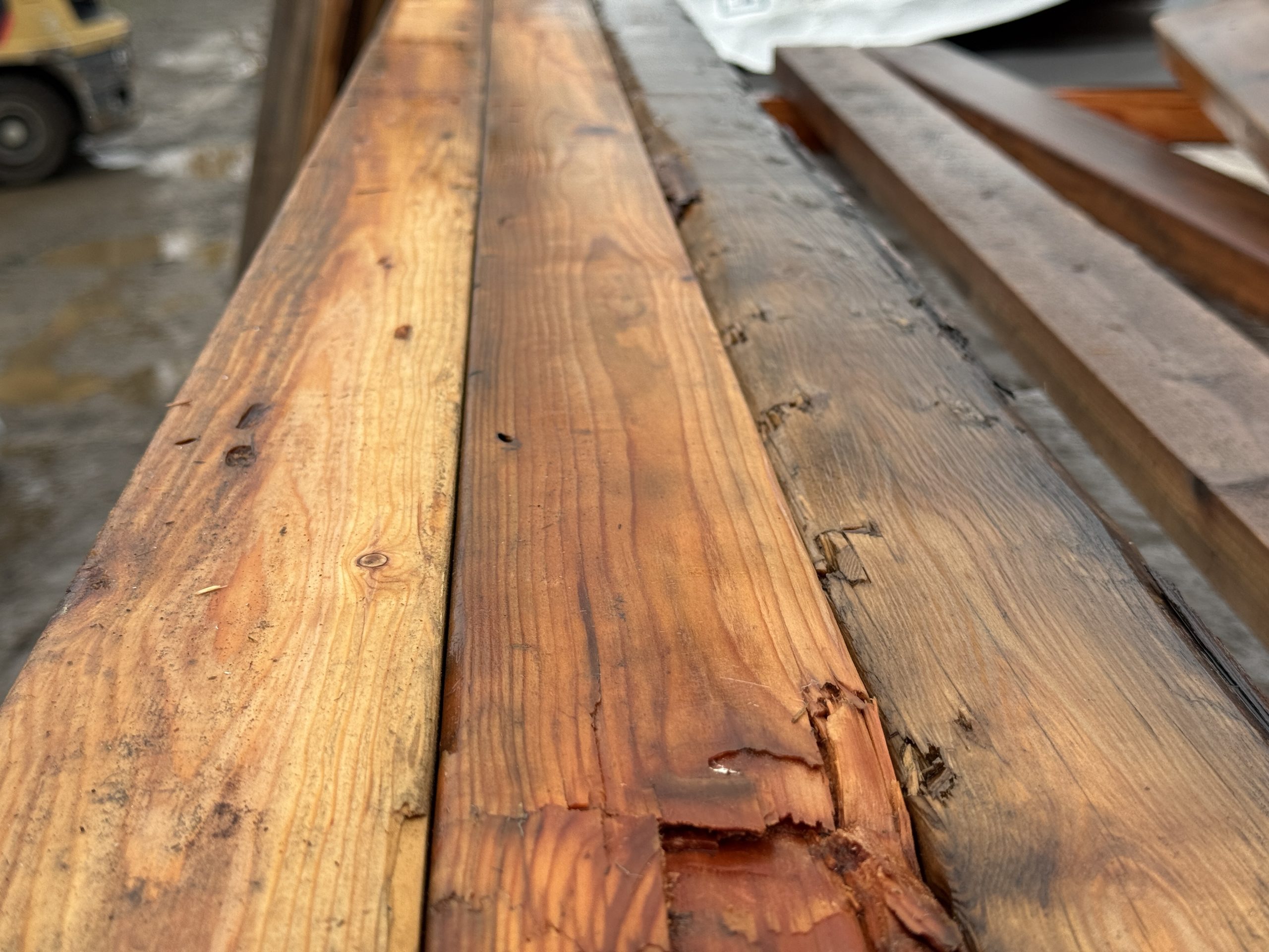 2X4 Western Red Cedar Smooth - Falldown Grade - Image 2