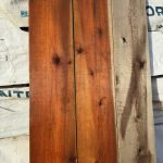 2X10 Western Red Cedar 1 Face - Falldown Grade