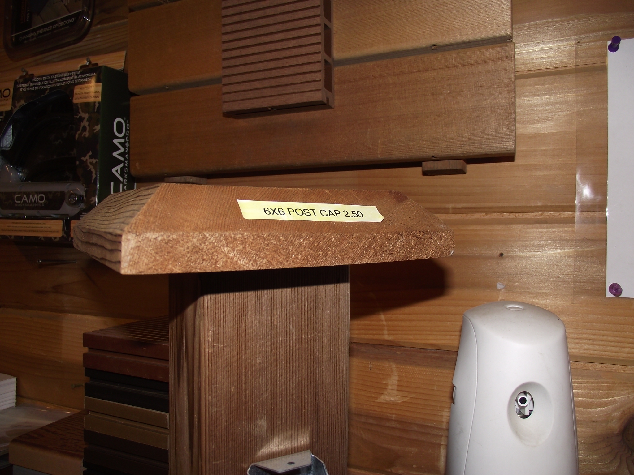 6×6 cedar post cap « Mill Outlet Lumber