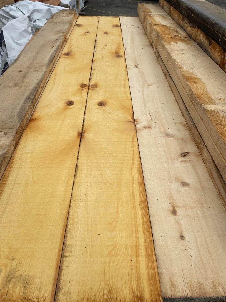 5/4″X7″ Alaskan Yellow Cedar Appearance Rough « Mill Outlet Lumber