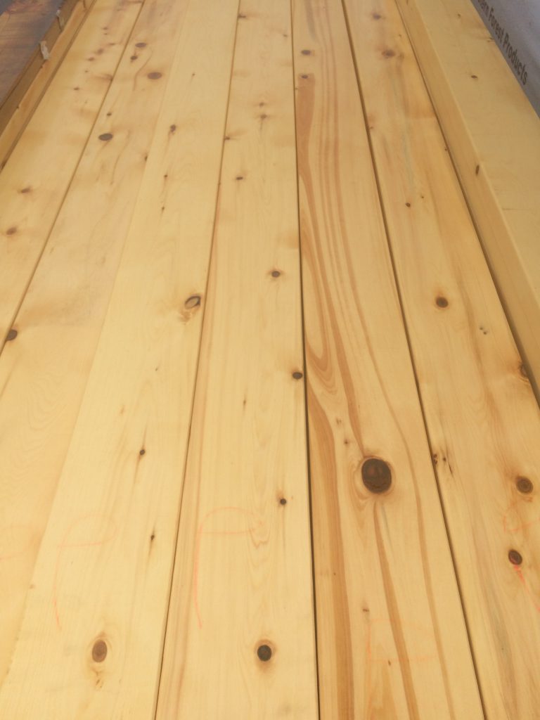 5/4×4 Alaskan Yellow Cedar Smooth, Appearance Grade Decking « Mill