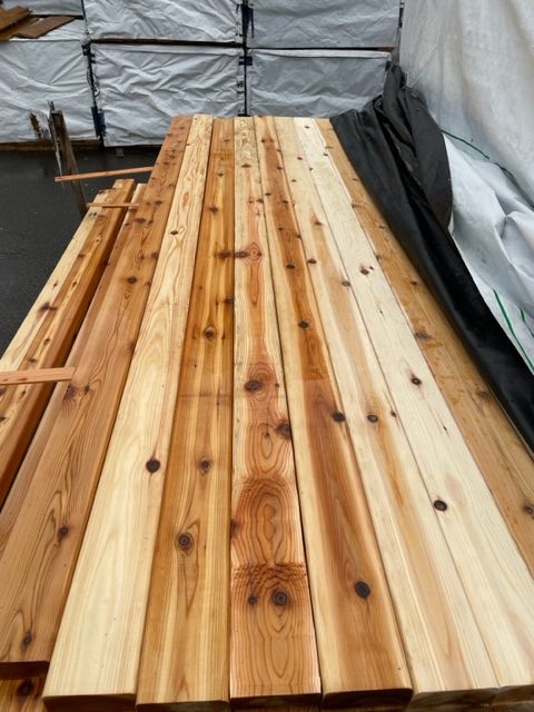 2X4 Western Red Cedar Smooth, Appearance Grade « Mill Outlet Lumber