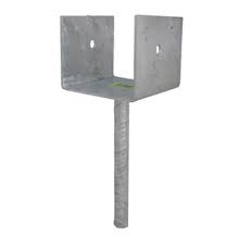 4×4 Hot Dipped Galvanized adjustable post base « Mill Outlet Lumber